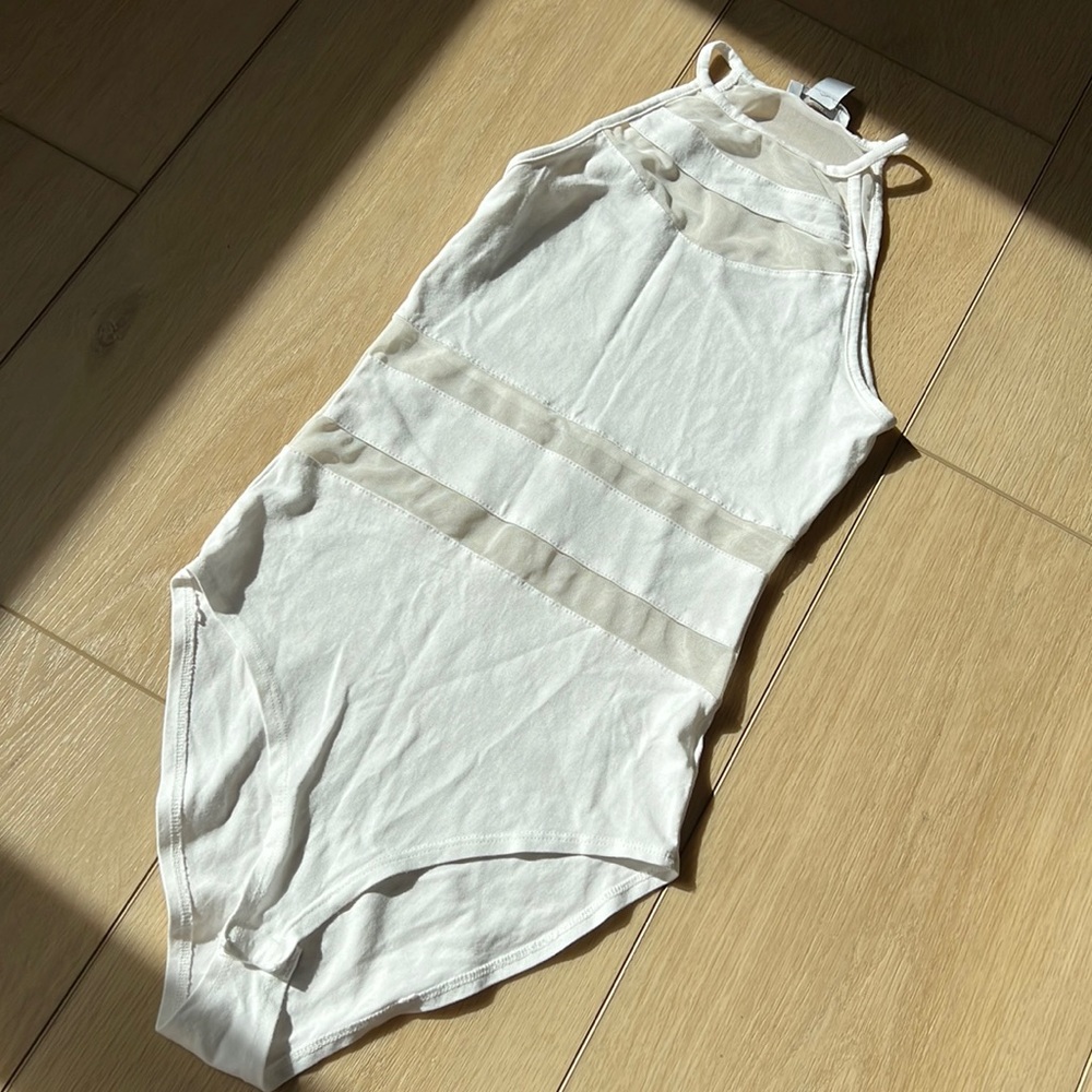 White bodysuit New Yorker